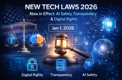 New Tech Laws Take Effect in 2026, Reshaping AI, Privacy, and Digital Rights