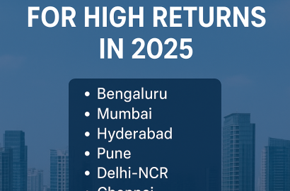 Top Cities in India to Buy Property for High Returns in 2025