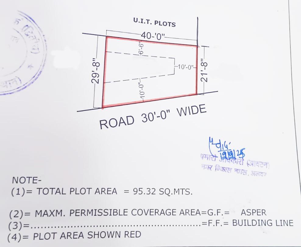 Plot for Sale in Vigyan Nagar, Alwar – UIT Scheme